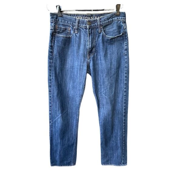 American Eagle men’s size 30/32 relaxed fit straight leg jeans. - Picture 1 of 6
